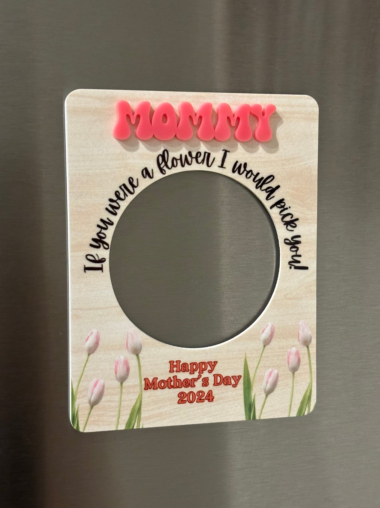 Mother's Day Fridge Magnet Photo Frame