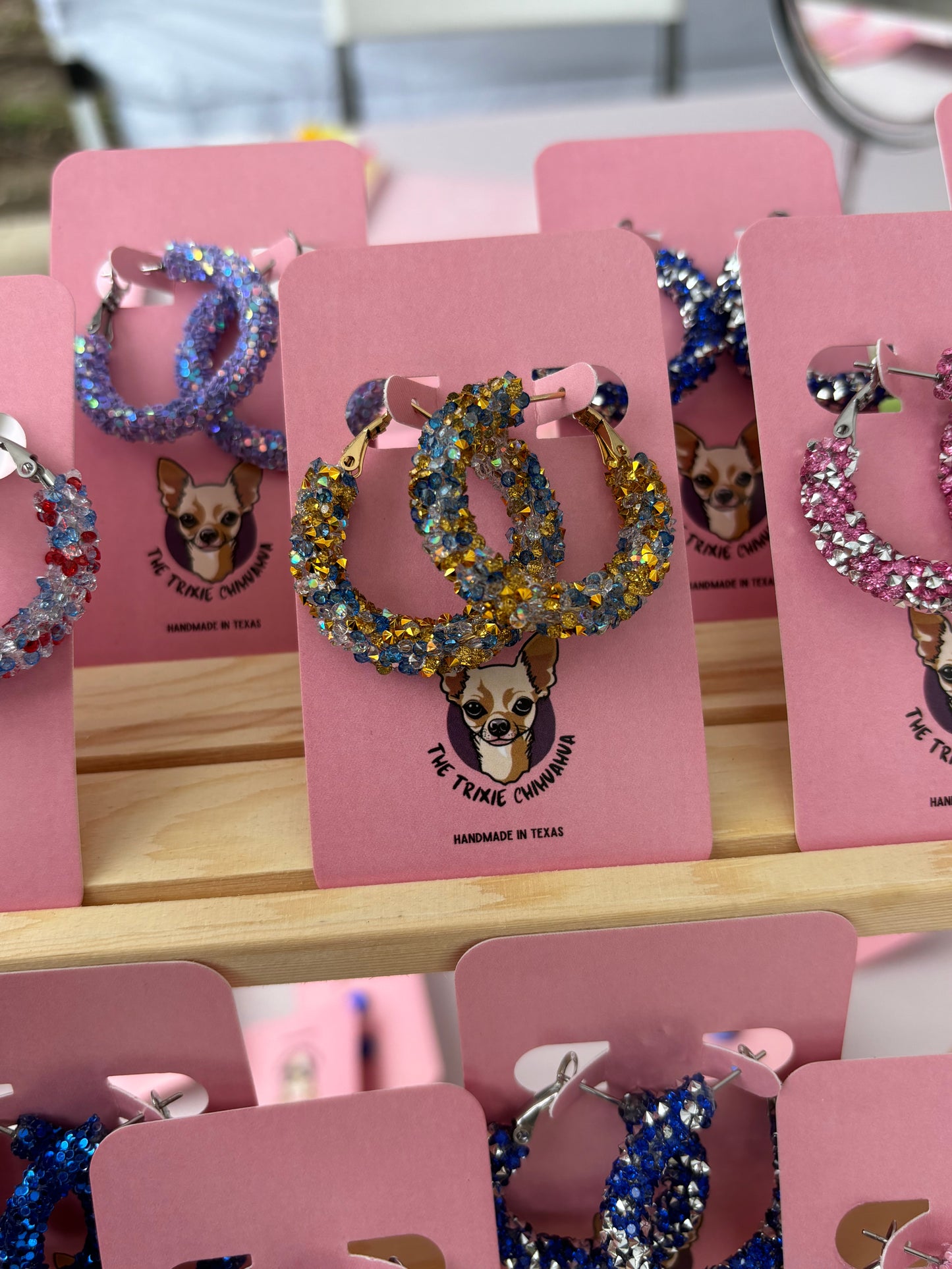 Mermaids Treasure Hoops