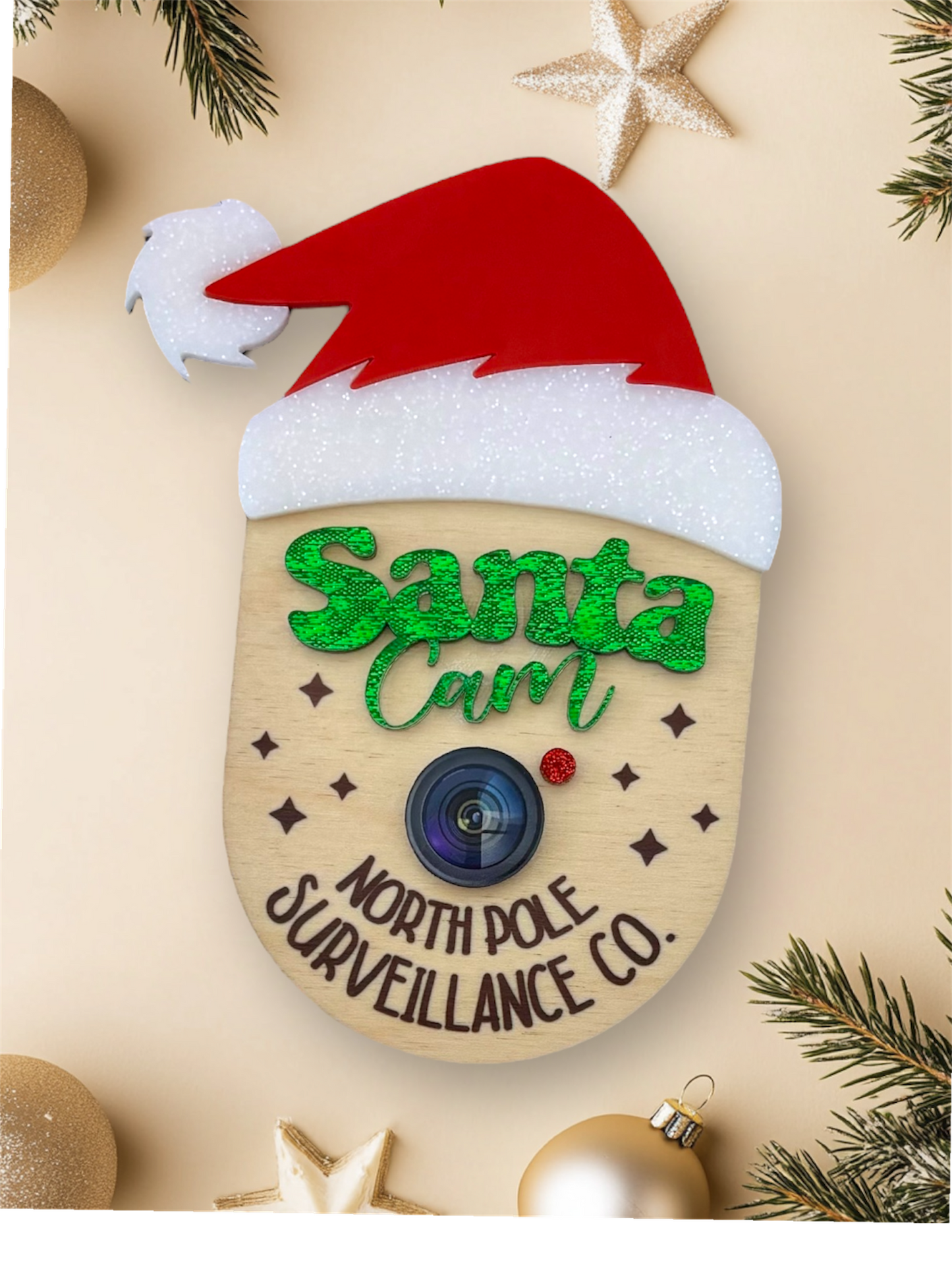 Santa Cam Magnet
