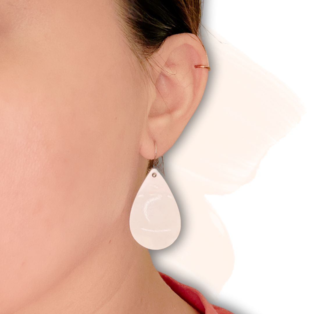 Patina Swirl Teardrop