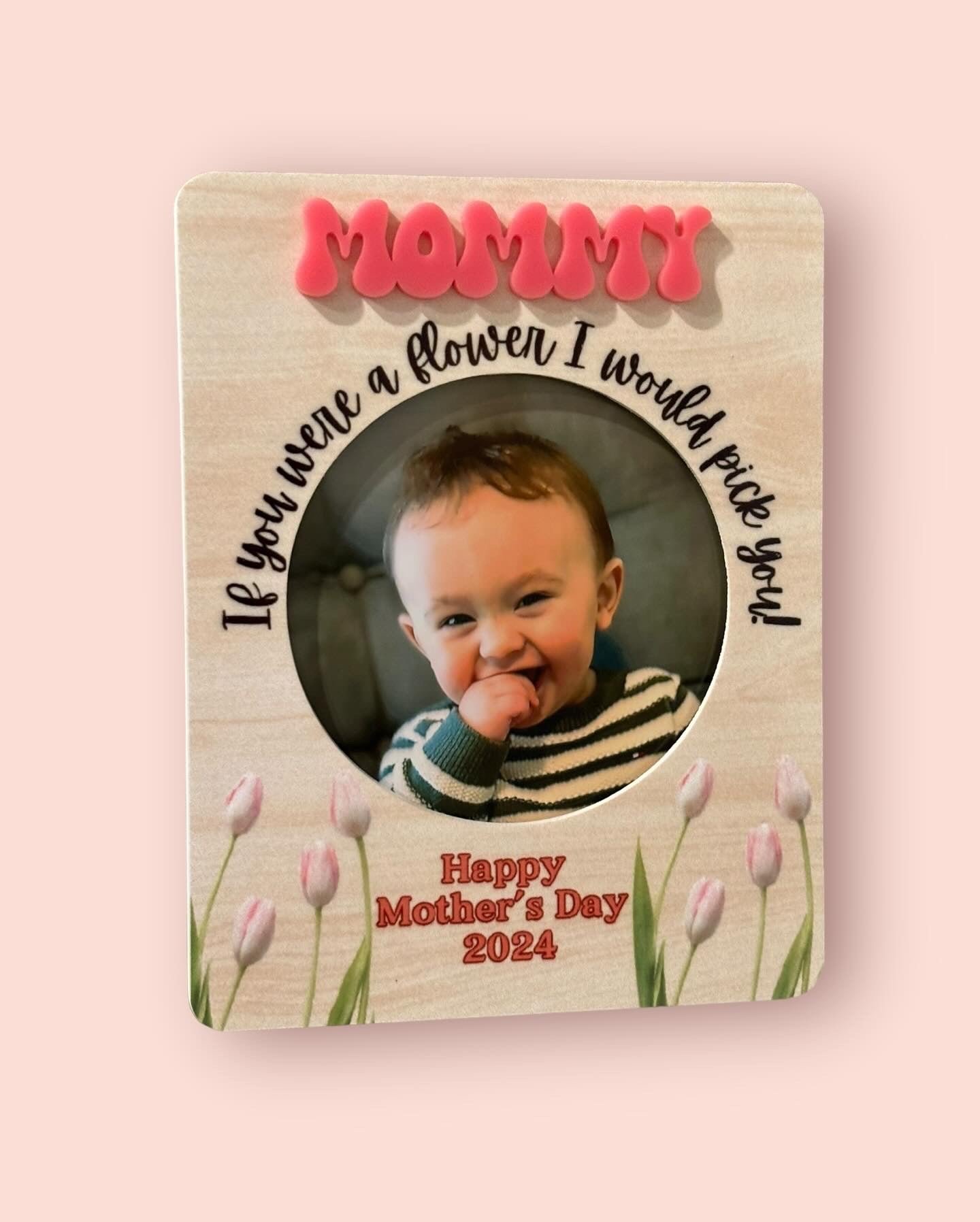 Mother's Day Fridge Magnet Photo Frame