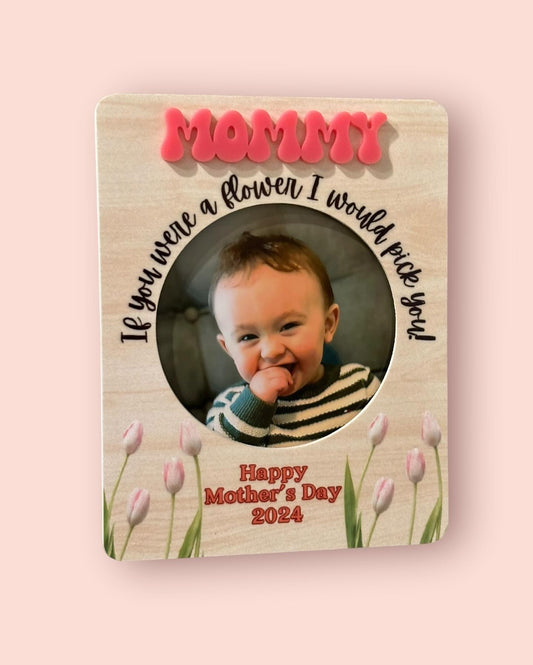 Mother's Day Fridge Magnet Photo Frame