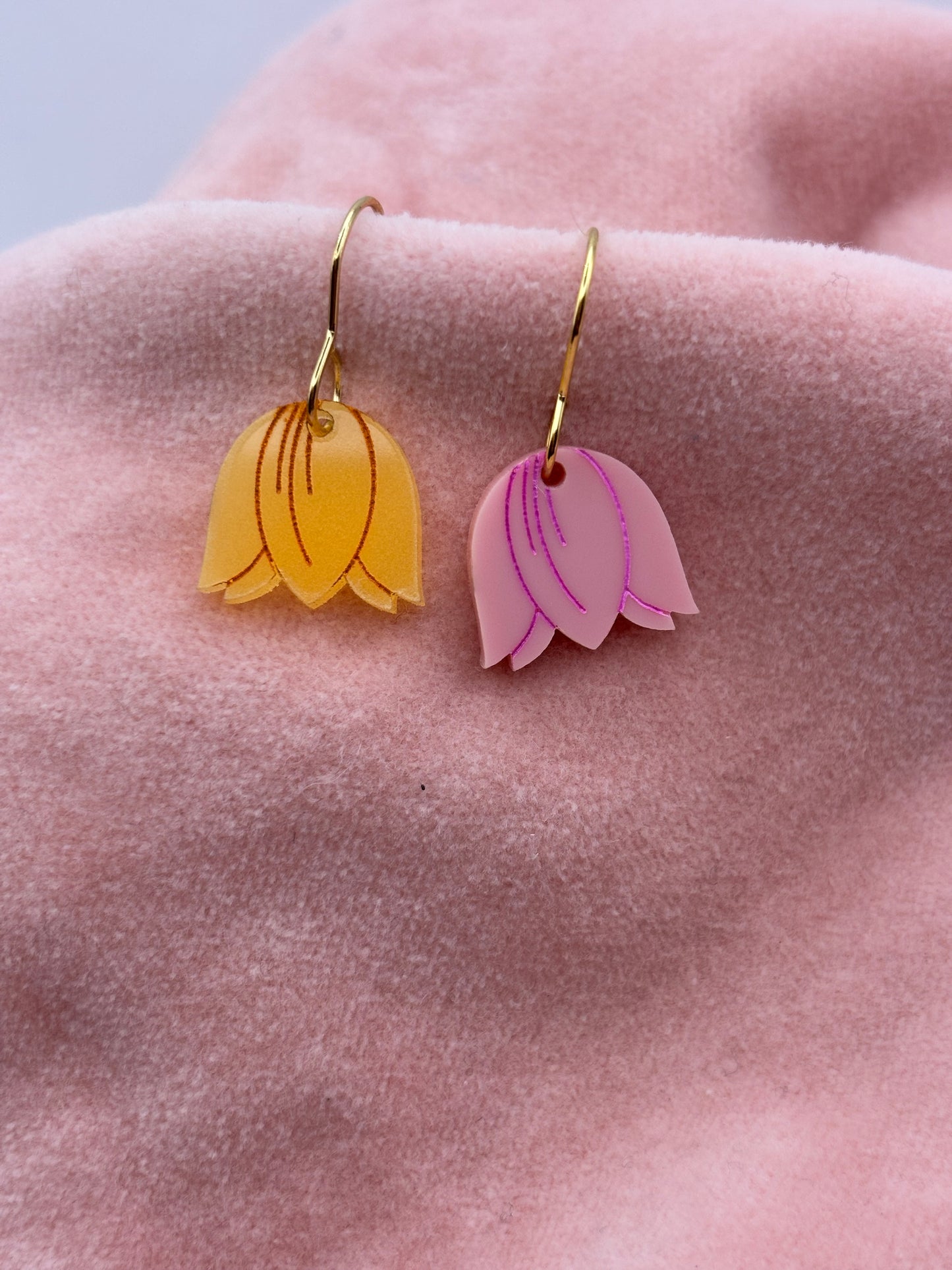 Tulip Drop Earrings