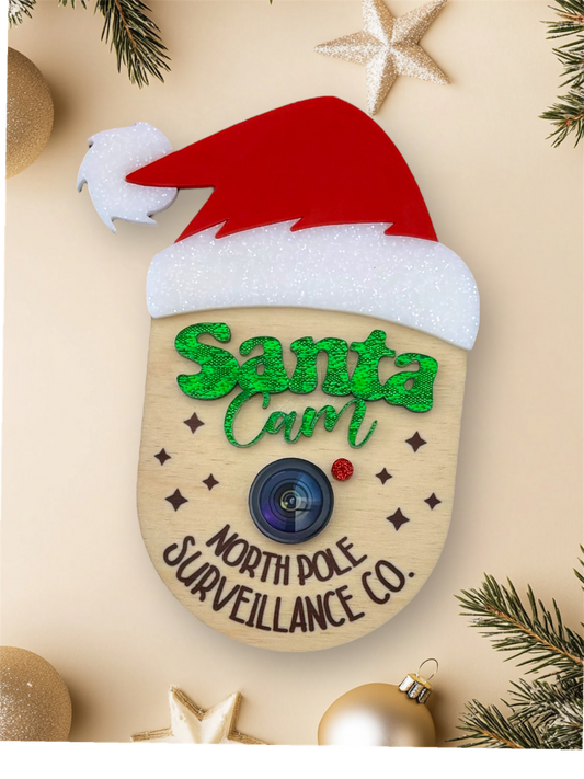 Santa Cam Magnet