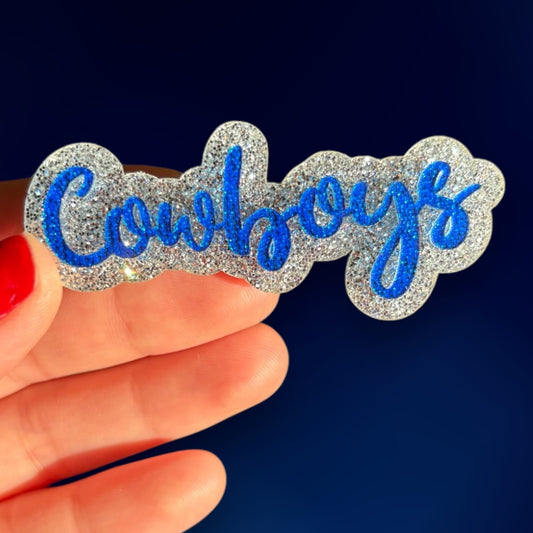 Cowboys Hair Clip Barrette