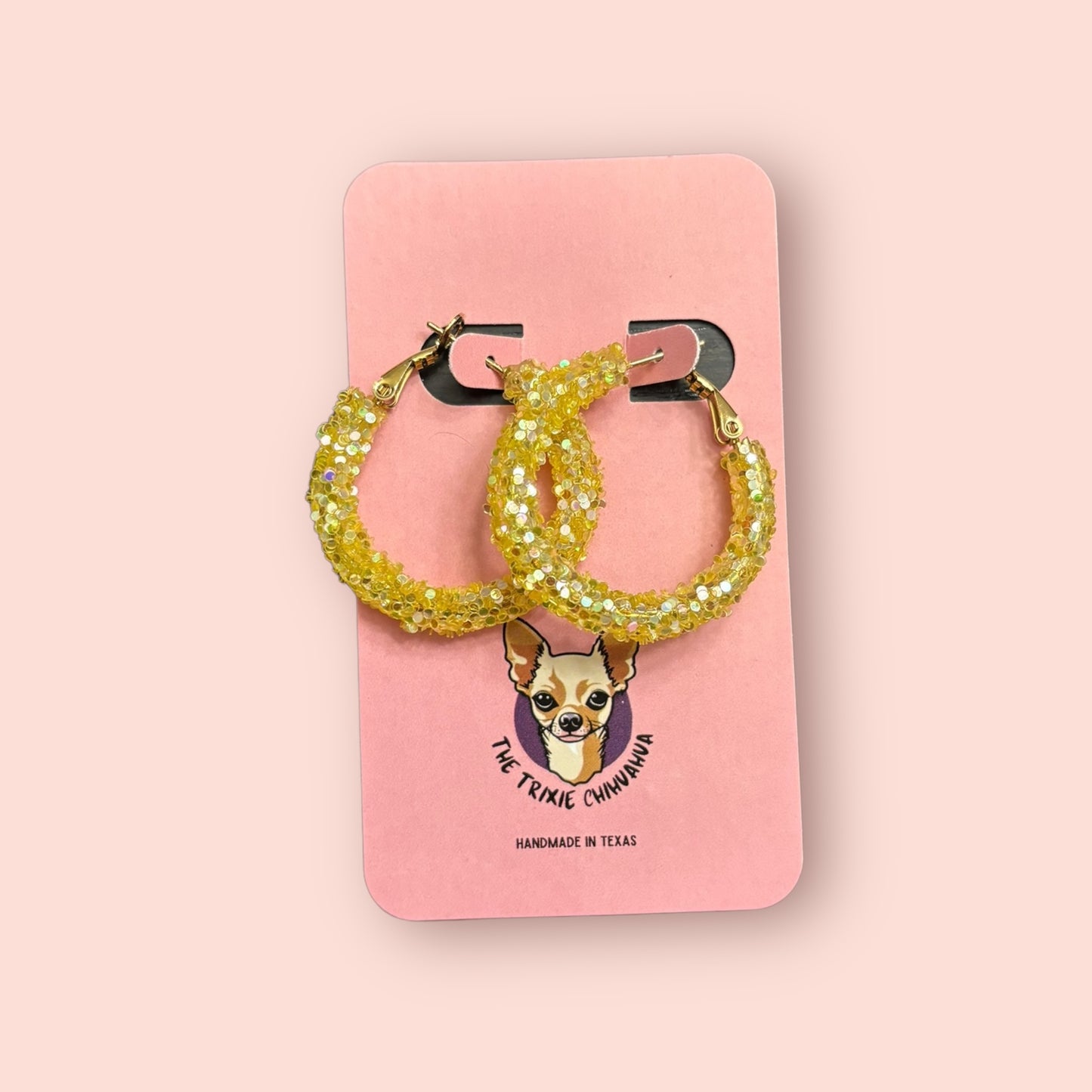 Lemon Drop Yellow Hoops
