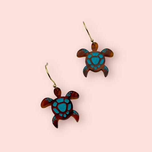 Tortoise Shell Earrings