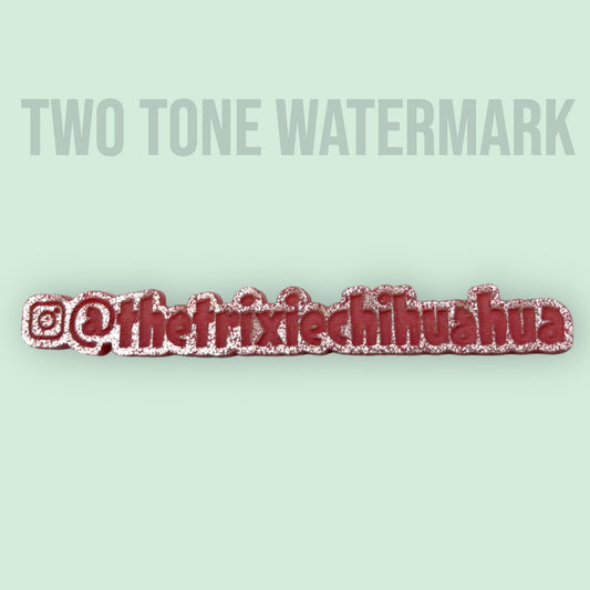 Two Tone Business Watermark