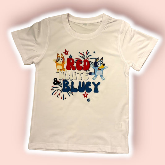 Youth Red White and Blue-y Tee