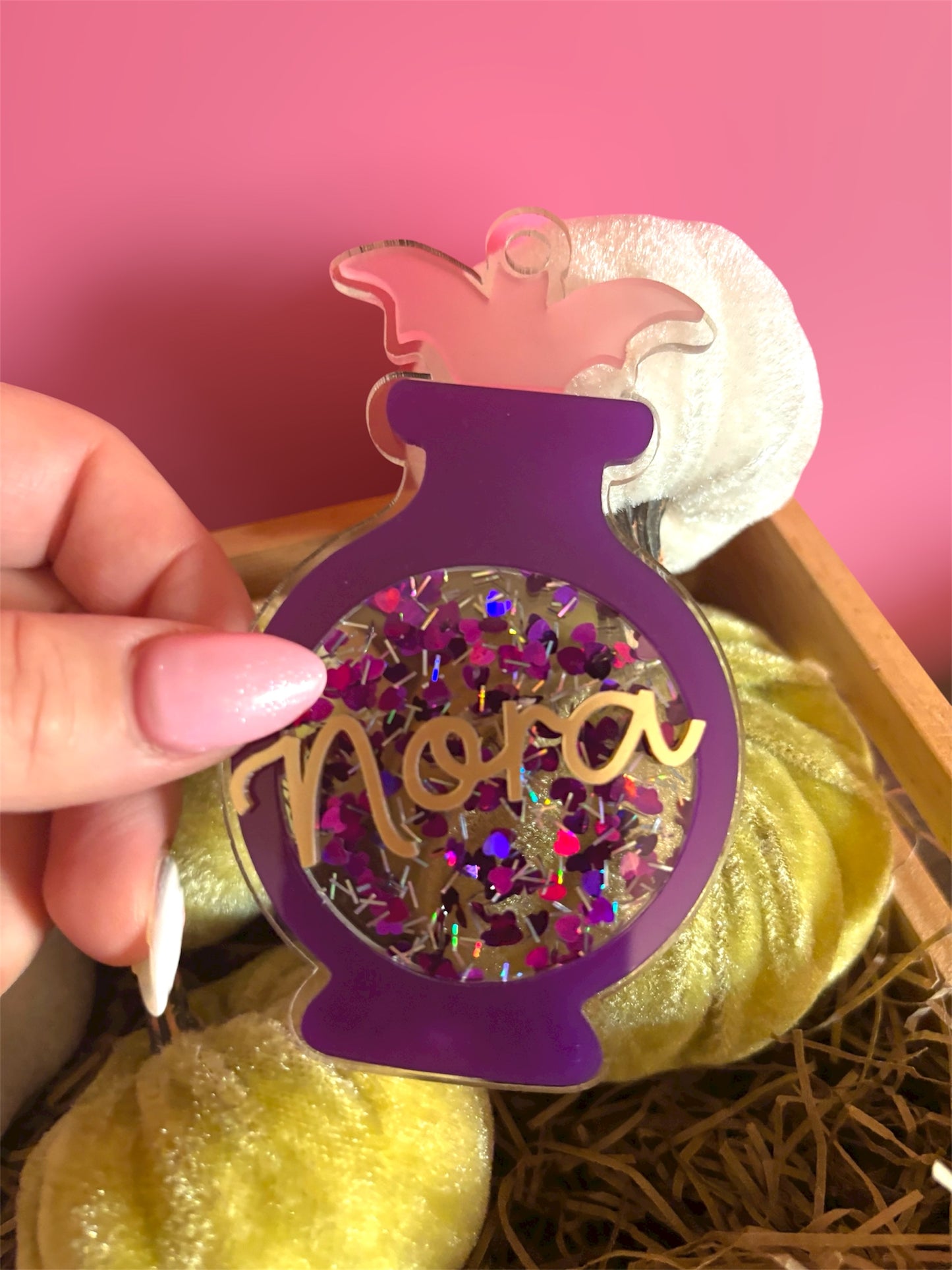 Love Potion Halloween Bag Tag