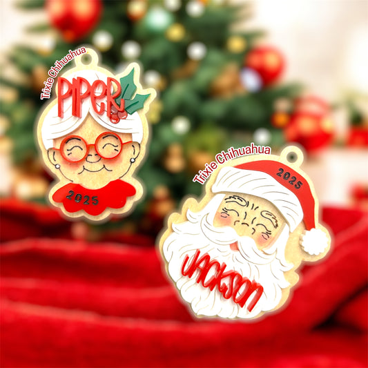 Santa & Mrs. Claus Personalized